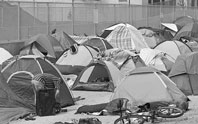 tent cities